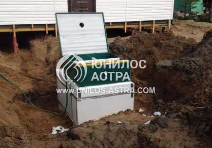 Установка септика Астра 8